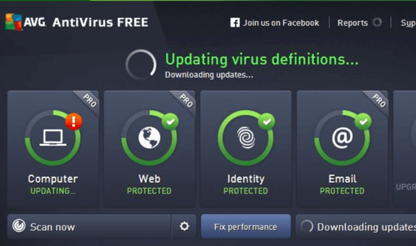 descargar computer virus avg version gratuita